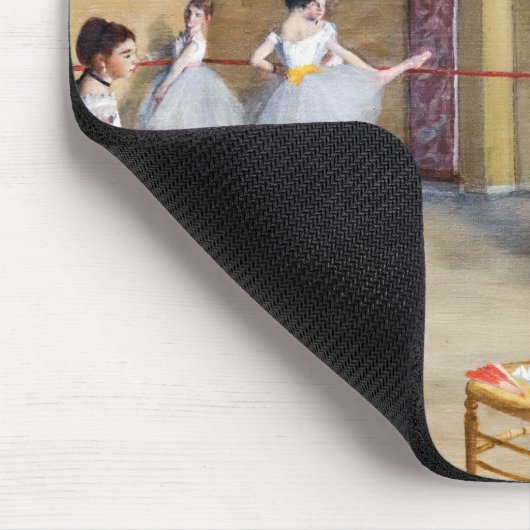 Edgar Degas - Dance Foyer, Opera rue Le Peletier Mousepad (Ecke)