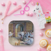 Edgar Degas - Dance Foyer, Opera rue Le Peletier Pappteller (Party)