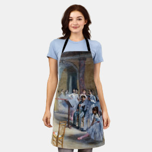 Edgar Degas - Dance Foyer, Opera rue Le Peletier Schürze