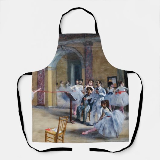 Edgar Degas - Dance Foyer, Opera rue Le Peletier Schürze (Vorderseite)