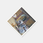 Edgar Degas - Dance Foyer, Opera rue Le Peletier Serviette (Ecke)