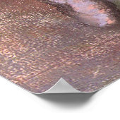 Edgar Degas Dancer am Bar Poster (Ecke)