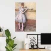 Edgar Degas Dancer am Bar Poster (Heimbüro)