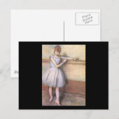 Edgar Degas Dancer am Bar Postkarte (Vorne/Hinten)