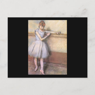 Edgar Degas Dancer am Bar Postkarte