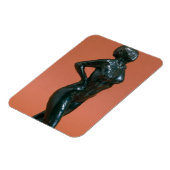 Edgar Degas Dancer at Rest, c.1882-95 Magnet (Linke Seite)