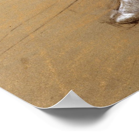 Edgar Degas Dancer Poster (Ecke)