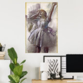Edgar Degas Dancer Stretching Poster (Heimbüro)