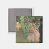Edgar Degas | Dancers Backstage, 1876-1883 Magnet (Vorderseite/Rückseite)