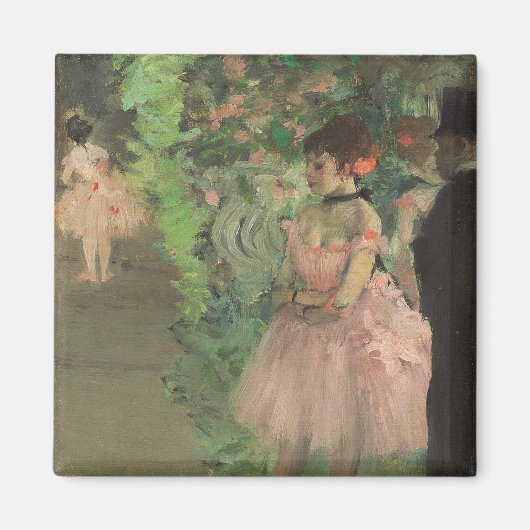 Edgar Degas | Dancers Backstage, 1876-1883 Magnet (Vorne)