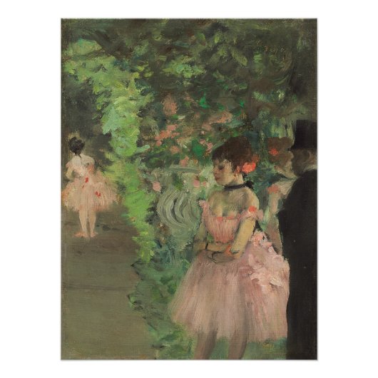 Edgar Degas | Dancers Backstage, 1876-1883 Poster (Vorderseite)