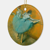 Edgar Degas Dancers bei der Bar Malerei Keramik Ornament (Links)