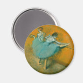 Edgar Degas Dancers bei der Bar Malerei Magnet (Vorderseite/Rückseite)