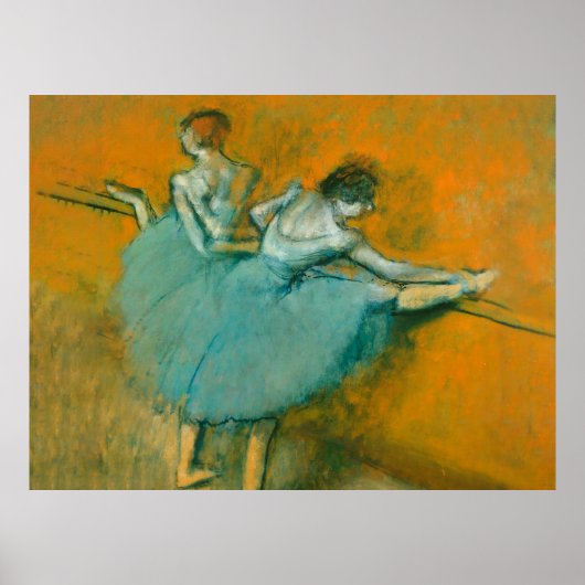 Edgar Degas Dancers bei der Bar Malerei Poster (Vorne)