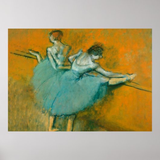 Edgar Degas Dancers bei der Bar Malerei Poster (Vorne)