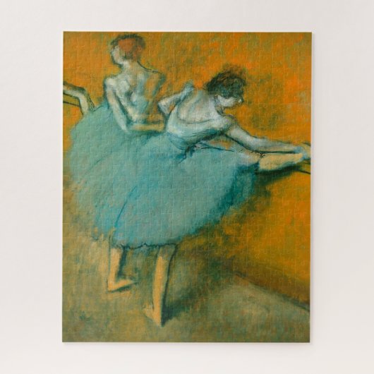 Edgar Degas Dancers bei der Bar Malerei Puzzle (Vertikal)