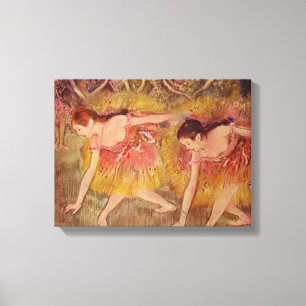 Edgar Degas Dancers Bending Down Leinwanddruck