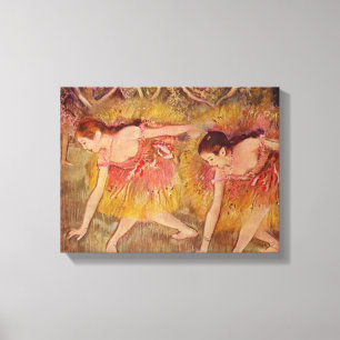 Edgar Degas Dancers Bending Down Leinwanddruck