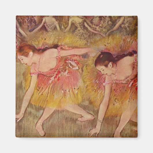 Edgar Degas Dancers Bending Down Magnet (Vorne)