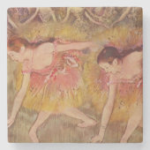 Edgar Degas Dancers Bending Down Untersetzer (Vorderseite)