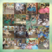 Edgar Degas - Dancers Masterpiece Selection Fensteraufkleber (Blatt 3)