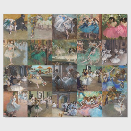 Edgar Degas - Dancers Masterpiece Selection Geschenkpapier (Flach)