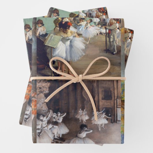 Edgar Degas - Dancers Masterpiece Selection Geschenkpapier Set (Beispiel)
