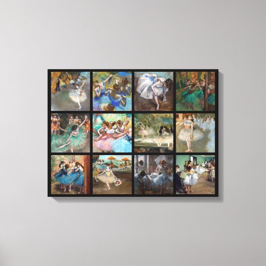 Edgar Degas - Dancers Masterpiece Selection Leinwanddruck (Vorderseite)