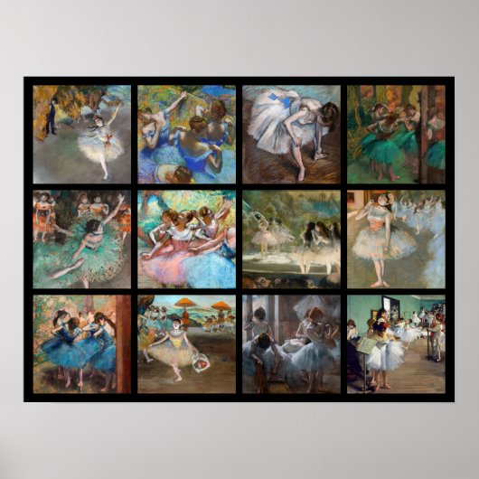 Edgar Degas - Dancers Masterpiece Selection Poster (Vorne)