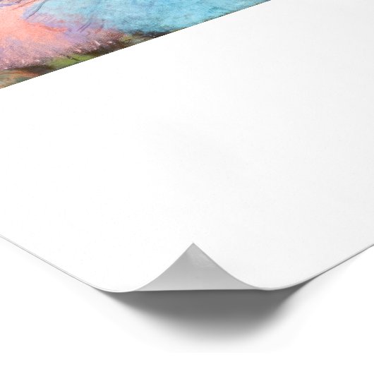 Edgar Degas - Dancers Masterpiece Selection Poster (Ecke)