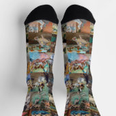 Edgar Degas - Dancers Masterpiece Selection Socken (Oben)