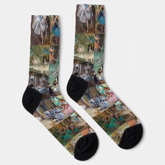 Edgar Degas - Dancers Masterpiece Selection Socken (Rechts)