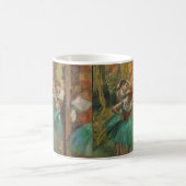 Edgar Degas Dancers Pink in Green Impressionist Kaffeetasse (Mittel)