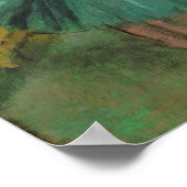 Edgar Degas Dancers Pink und Green Impressionist Poster (Ecke)