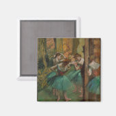 Edgar Degas Dancers Pink und Green Magnet (Vorderseite/Rückseite)