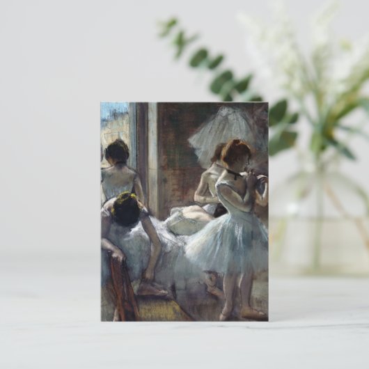 Edgar Degas Dancers Postkarte (Stehend Vorderseite)