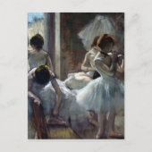 Edgar Degas Dancers Postkarte (Vorderseite)