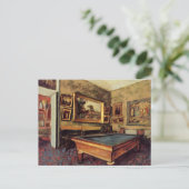 Edgar Degas, Das Billardzimmer Postkarte (Stehend Vorderseite)