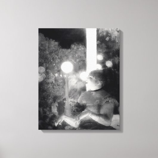 Edgar Degas | Das Café-Konzert Leinwanddruck (Vorderseite)