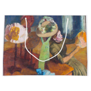 Edgar Degas - Das Hutgeschäft Große Geschenktüte