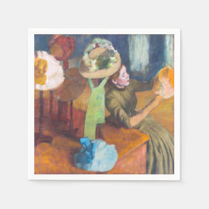 Edgar Degas - Das Hutgeschäft Serviette