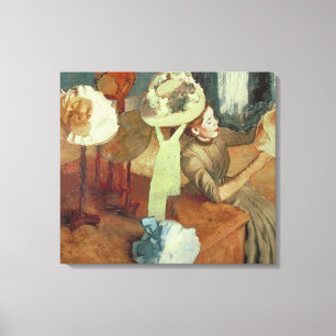 Edgar Degas   das Modewaren-Geschäft, 1879/86 Leinwanddruck