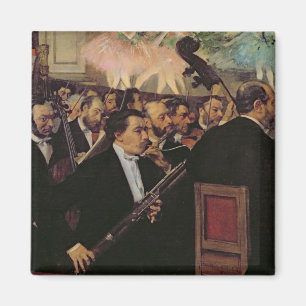 Edgar Degas   das Opern-Orchester, c.1870 Magnet