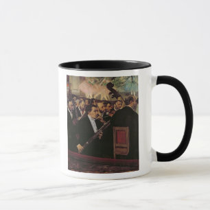 Edgar Degas das Opern-Orchester, c.1870 Tasse