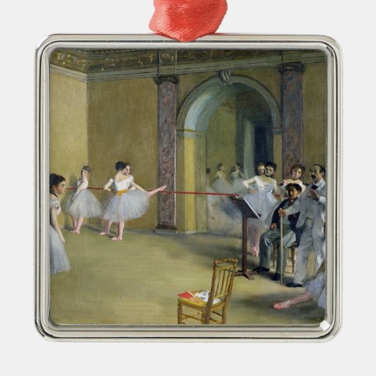 Edgar Degas | das Tanz-Foyer Silbernes Ornament (Vorne)