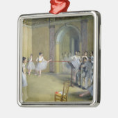 Edgar Degas | das Tanz-Foyer Silbernes Ornament (Links)