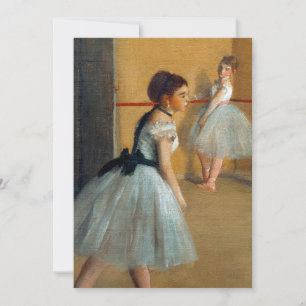 Edgar Degas Das Tanzfoyer der Oper Ankündigung