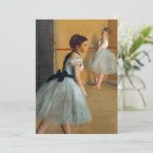 Edgar Degas Das Tanzfoyer der Oper Ankündigung (Stehend Vorderseite)