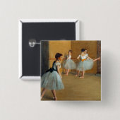 Edgar Degas Das Tanzfoyer der Oper Button (Vorne & Hinten)