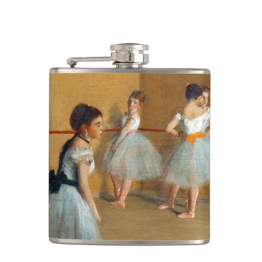 Edgar Degas Das Tanzfoyer der Oper Flachmann (Vorderseite)